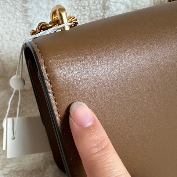 NWT!RARE! Tory Burch Small Eleanor Bag in Moose/Brown Women's Shoulder Bag 73589 - Picture 7 of 14